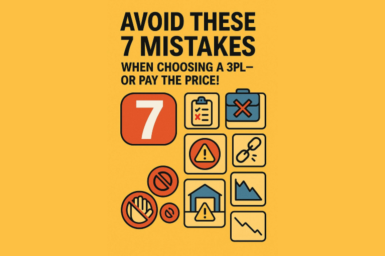 Avoid These 7 Mistakes When Choosing a 3PL—Or Pay the Price!