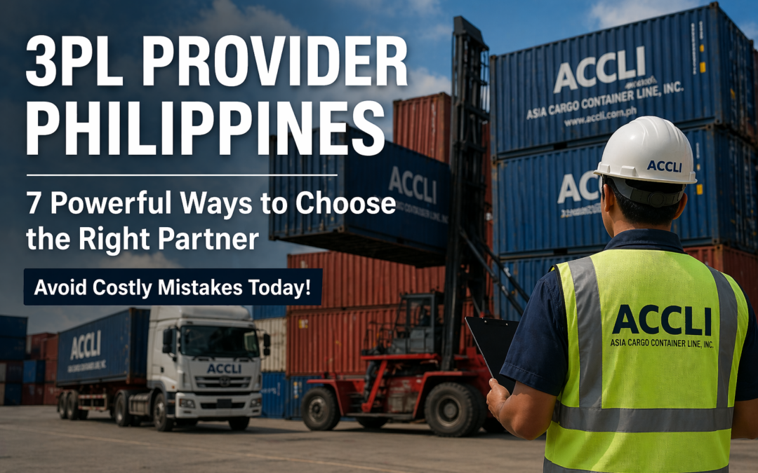 3PL Provider Philippines: 7 Powerful Ways to Choose the Right Partner (Avoid Costly Mistakes Today!)