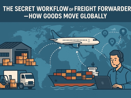 The Secret Workflow of Freight Forwarders—How Goods Move Globally