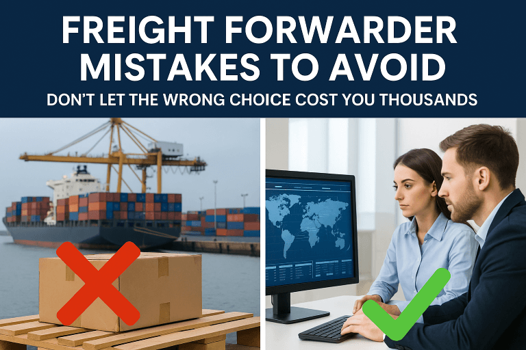 Avoid These Costly Mistakes When Choosing a Freight Forwarder!