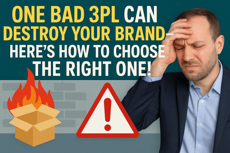 One Bad 3PL Can Destroy Your Brand—Here’s How to Choose the Right One!
