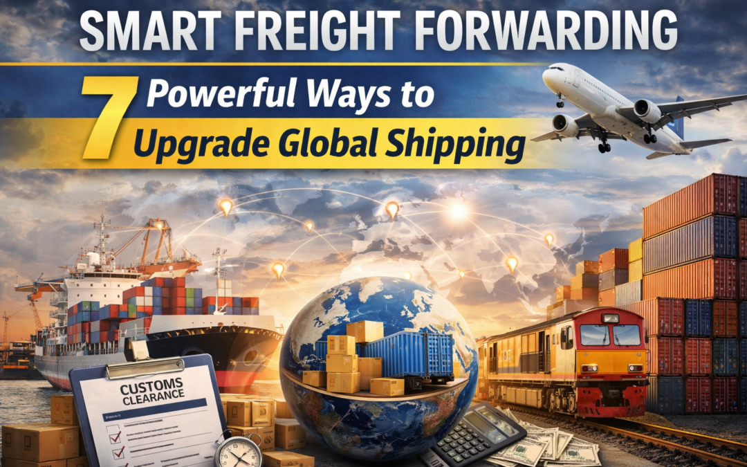 Smart Freight Forwarding: 7 Powerful Ways to Upgrade Global Shipping
