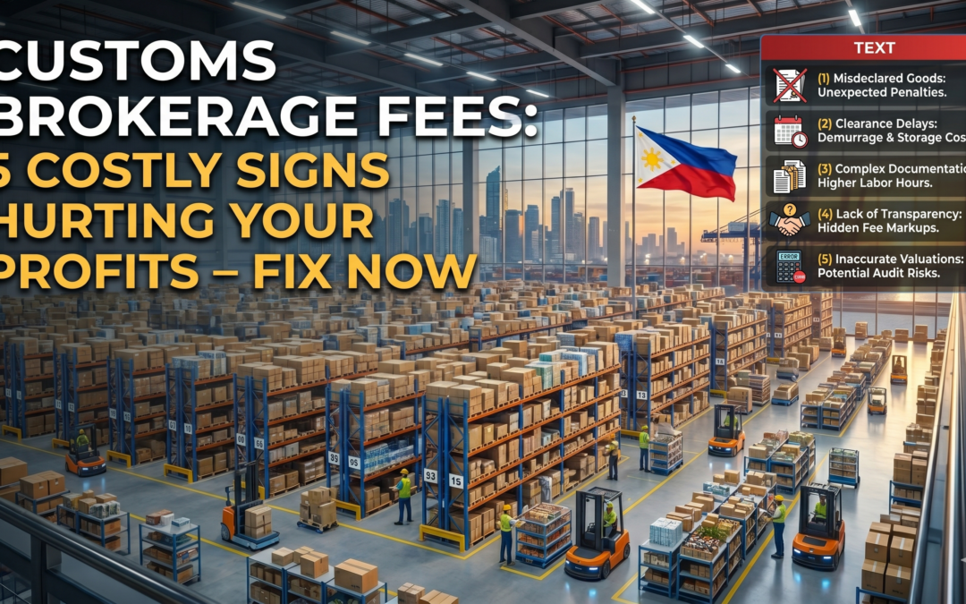 Customs Brokerage Fees: 5 Costly Signs Hurting Your Profits (Fix Now!)