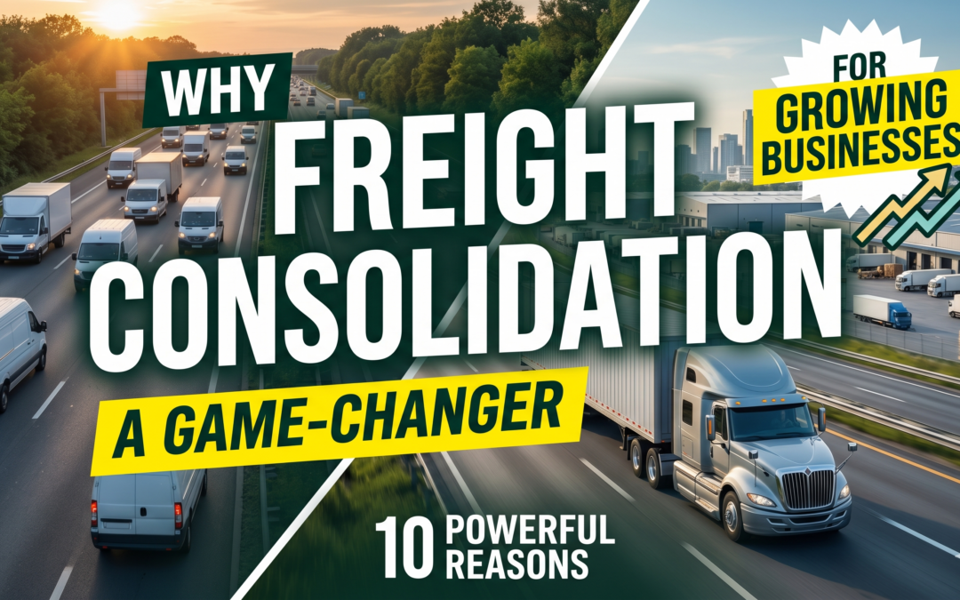 10 Powerful Reasons Why Freight Consolidation Is a Game-Changer for Growing Businesses