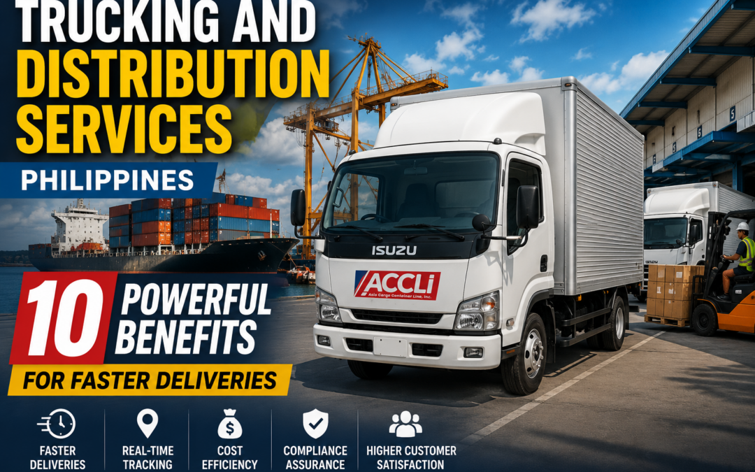 Trucking and Distribution Services Philippines: 10 Powerful Benefits for Faster Deliveries