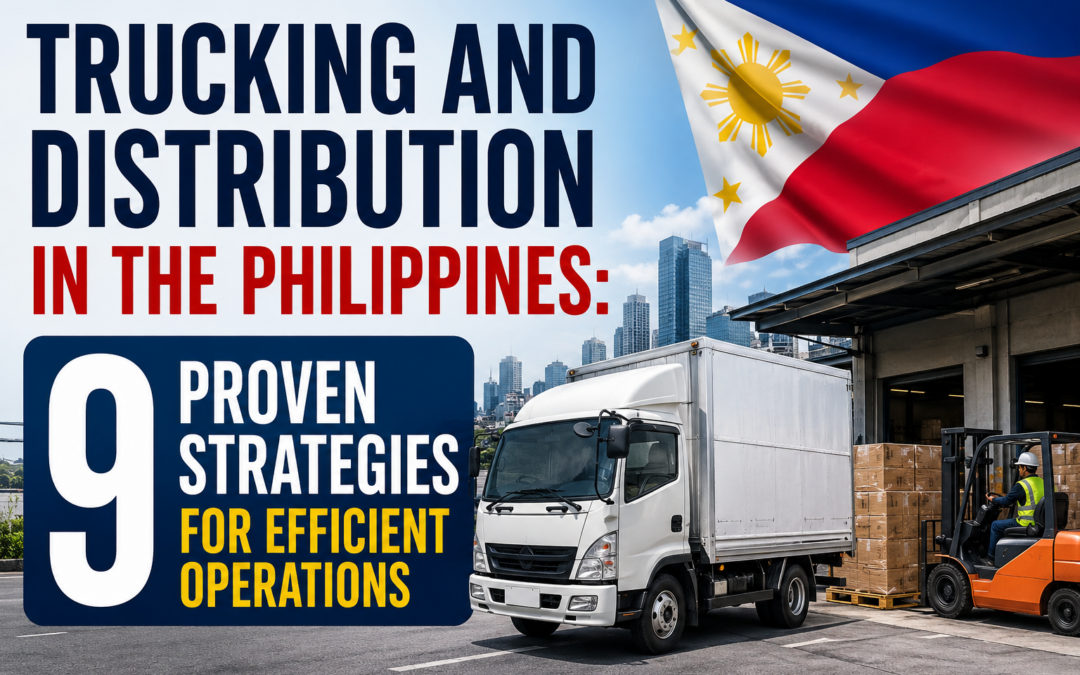 Trucking and Distribution in the Philippines: 9 Proven Strategies for Efficient Operations
