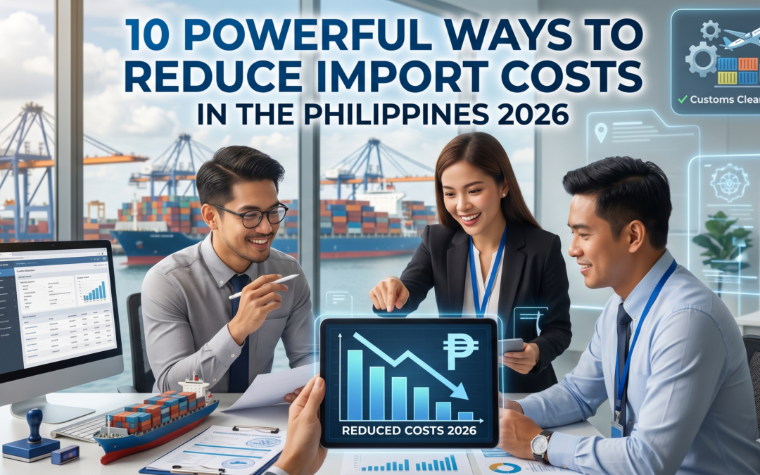 10 Powerful Ways Customs Brokerage Services Philippines Help Reduce Import Costs in 2026