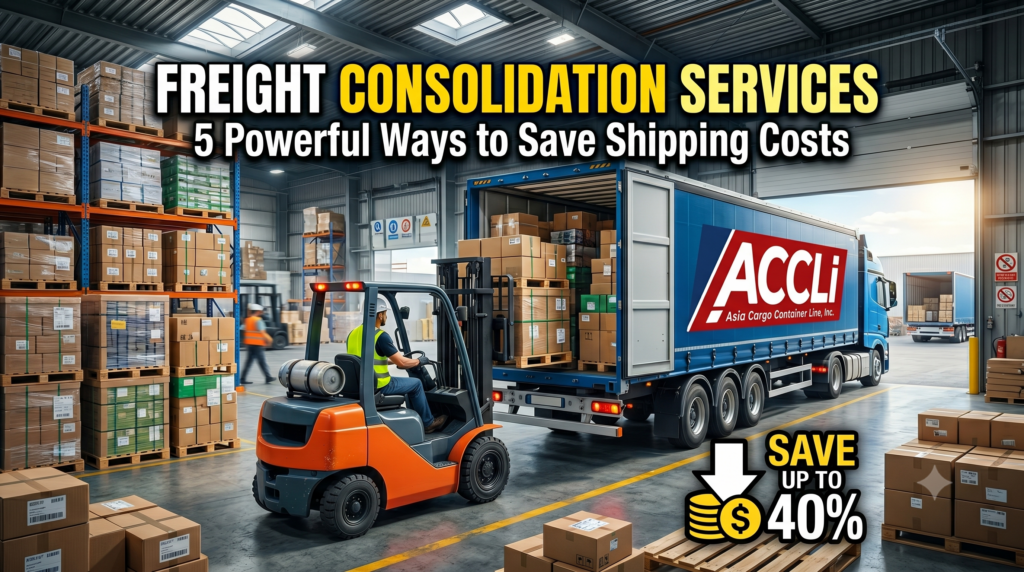 Freight Consolidation Services: 5 Powerful Ways to Save Shipping Costs ...