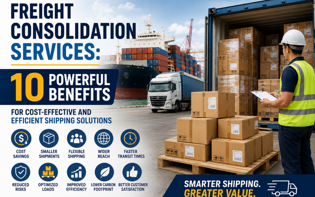 Freight Consolidation Services: 10 Powerful Benefits for Cost-Effective and Efficient Shipping Solutions