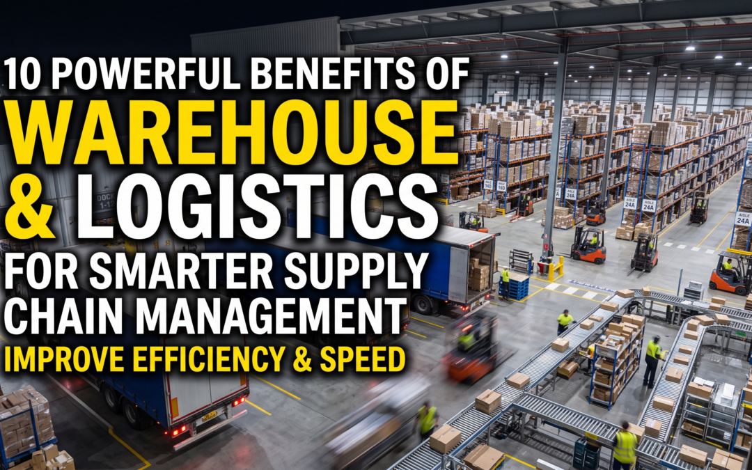 Warehouse and Logistics Services:10 Powerful Benefits of Warehouse and Logistics Services for Smarter Supply Chain Management