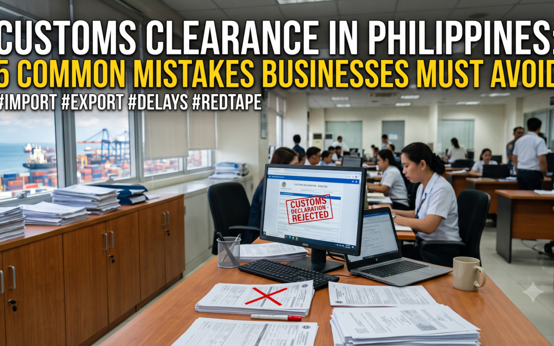 Customs Clearance in Philippines: 5 Common Mistakes Businesses Must Avoid