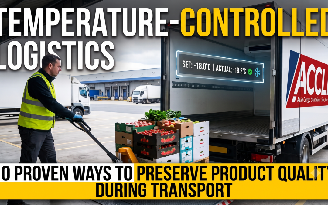 Temperature-Controlled Logistics: 10 Proven Ways to Preserve Product Quality During Transport