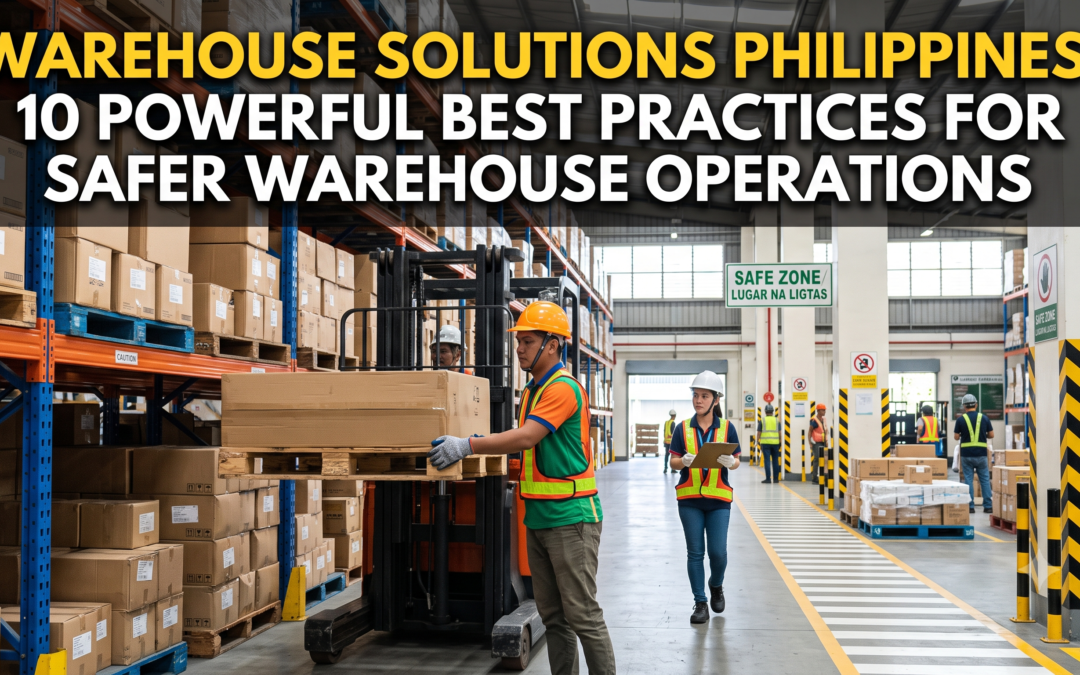 Warehouse Solutions Philippines: 10 Powerful Best Practices for Safer Warehouse Operations