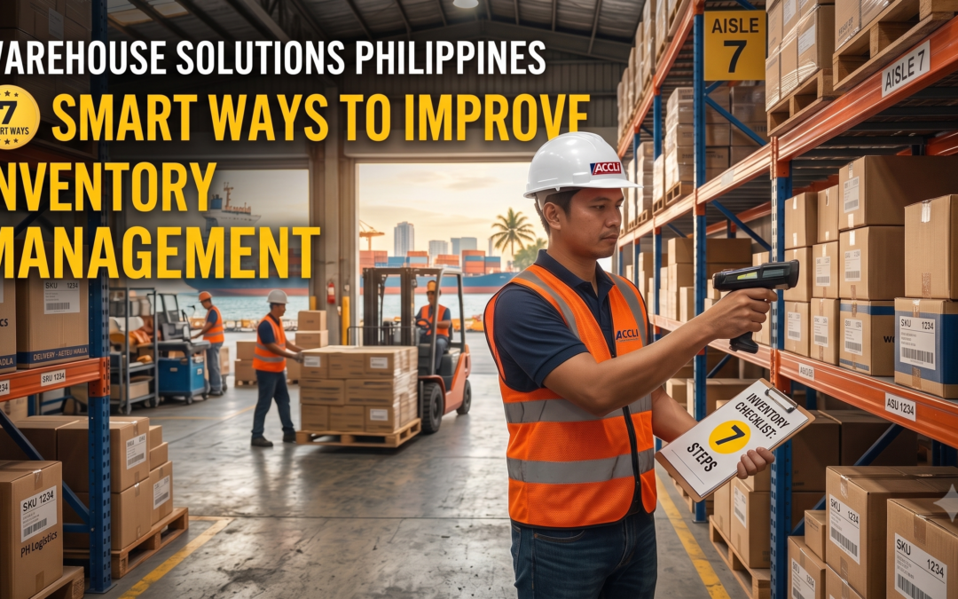Warehouse Solutions Philippines: 7 Smart Ways to Improve Inventory Management