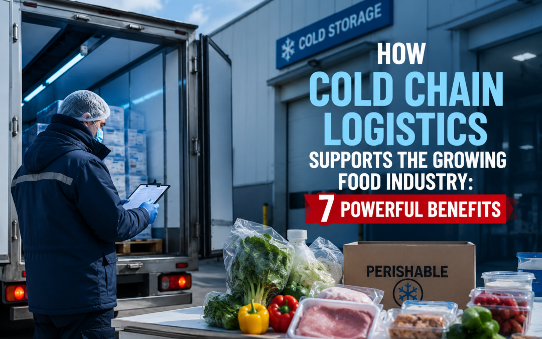 How Cold Chain Logistics Supports the Growing Food Industry: 7 Powerful Benefits
