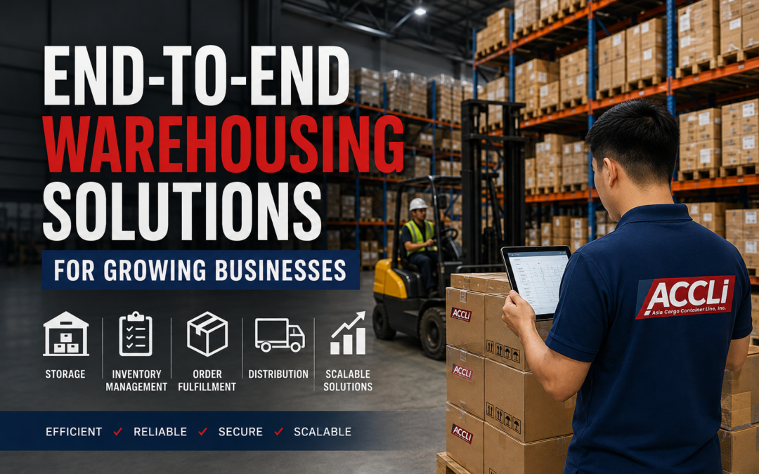 End-to-End Warehousing Solutions for Growing Businesses