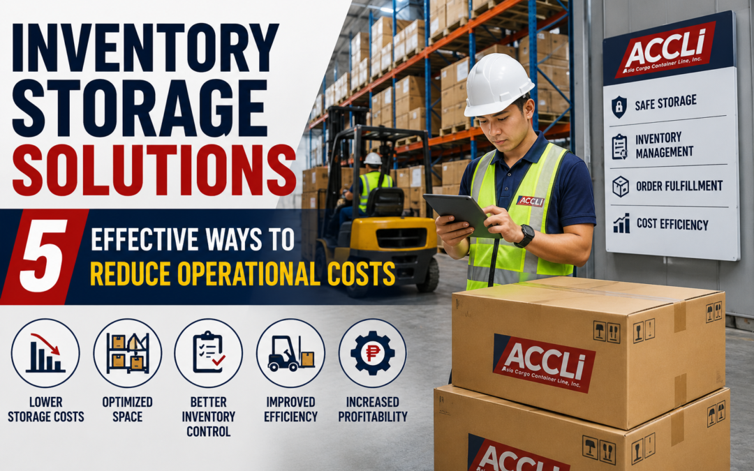 Inventory Storage Solutions: 5 Effective Ways to Reduce Operational Costs