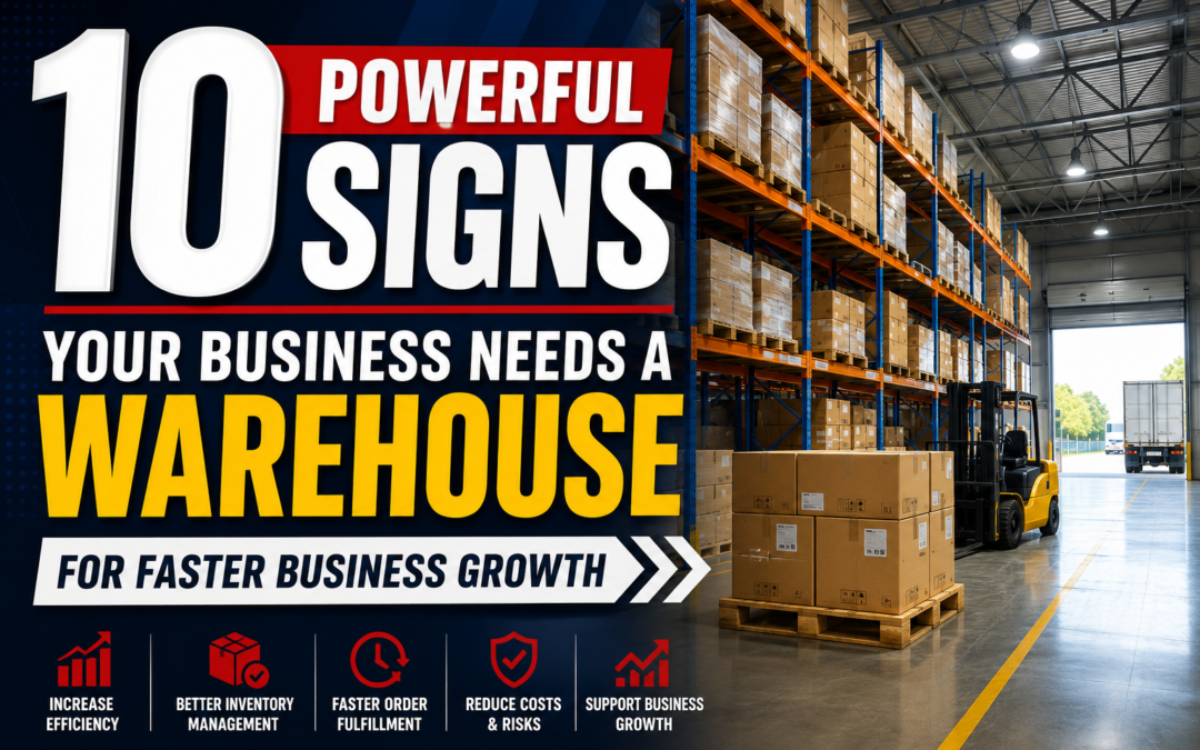 10 Powerful Signs Your Business Needs a Warehouse for Faster Business Growth