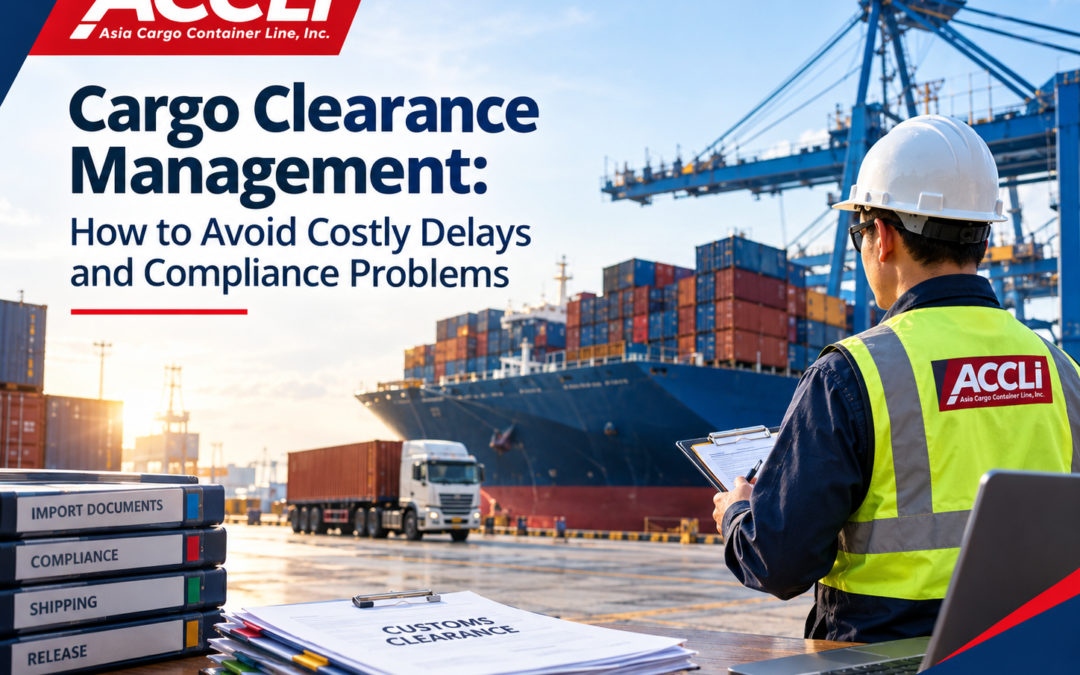 Cargo Clearance Management: How to Avoid Costly Delays and Compliance Problems