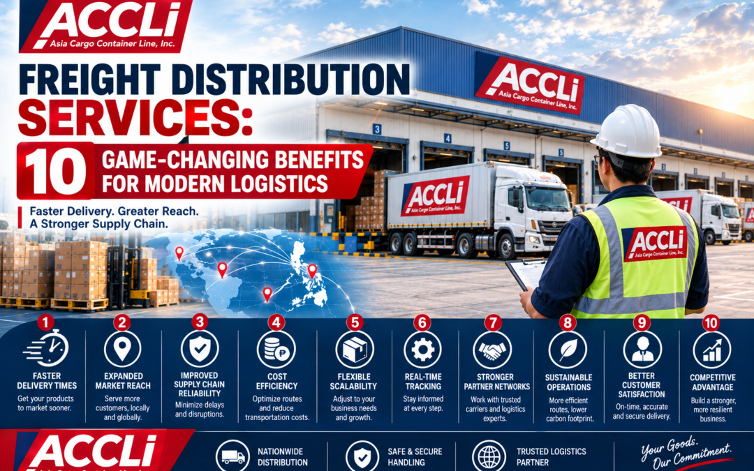 Freight Distribution Services: 10 Game-Changing Benefits for Modern Logistics