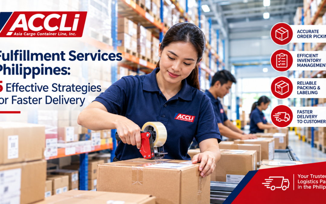 Fulfillment Services Philippines: 5 Effective Strategies for Faster Delivery