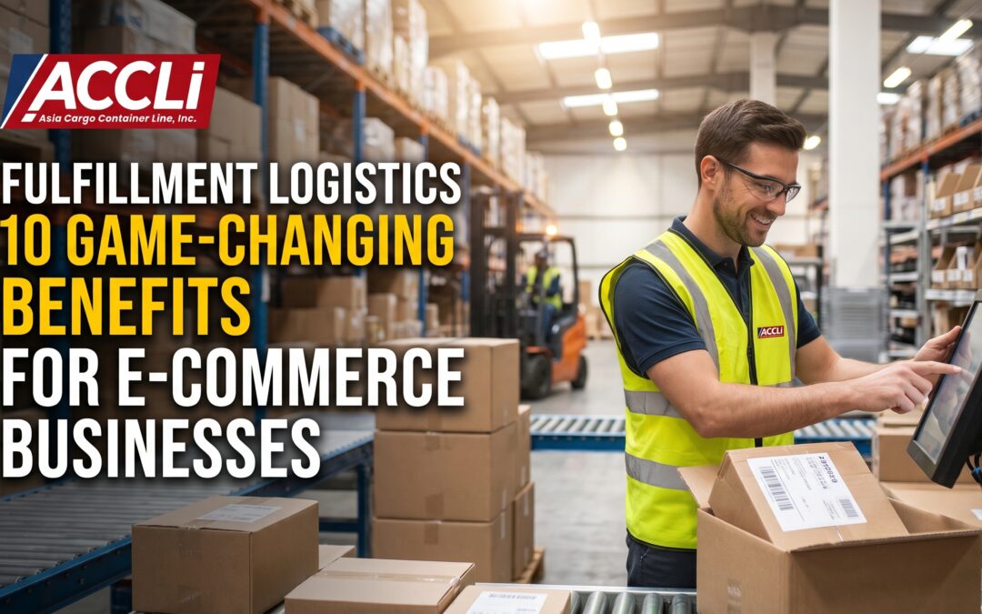 Fulfillment Logistics: 10 Game-Changing Benefits for E-Commerce Businesses