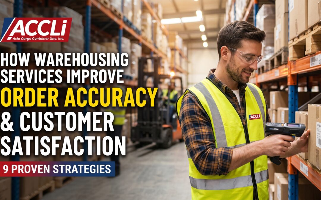 How Warehousing Services Improve Order Accuracy and Customer Satisfaction: 9 Proven Strategies