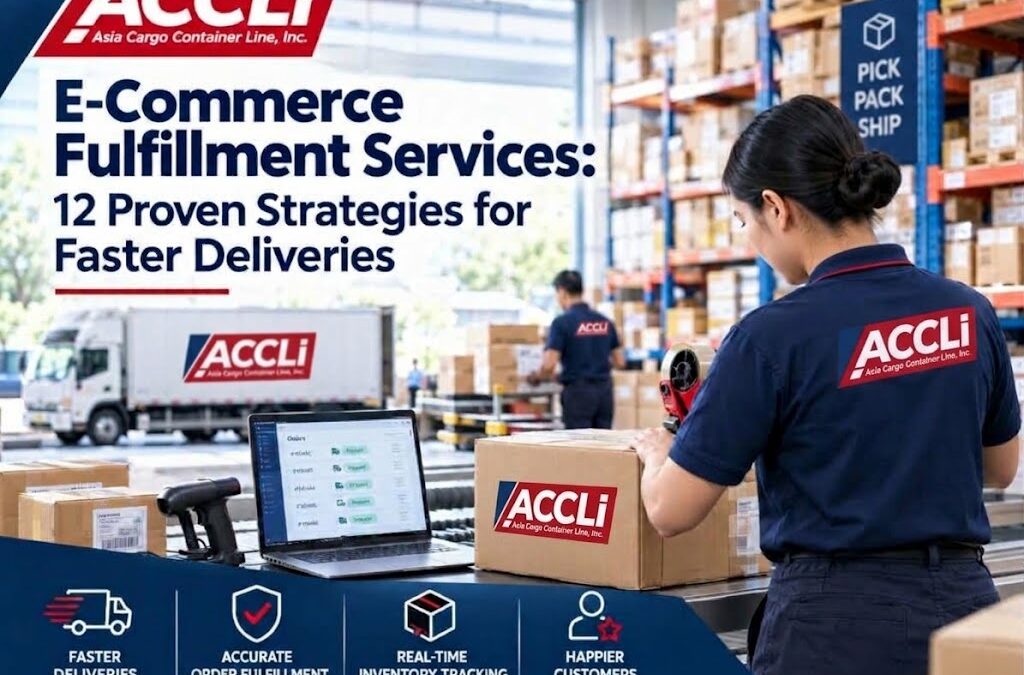 E-Commerce Order Fulfillment Services: 12 Proven Strategies for Faster Deliveries